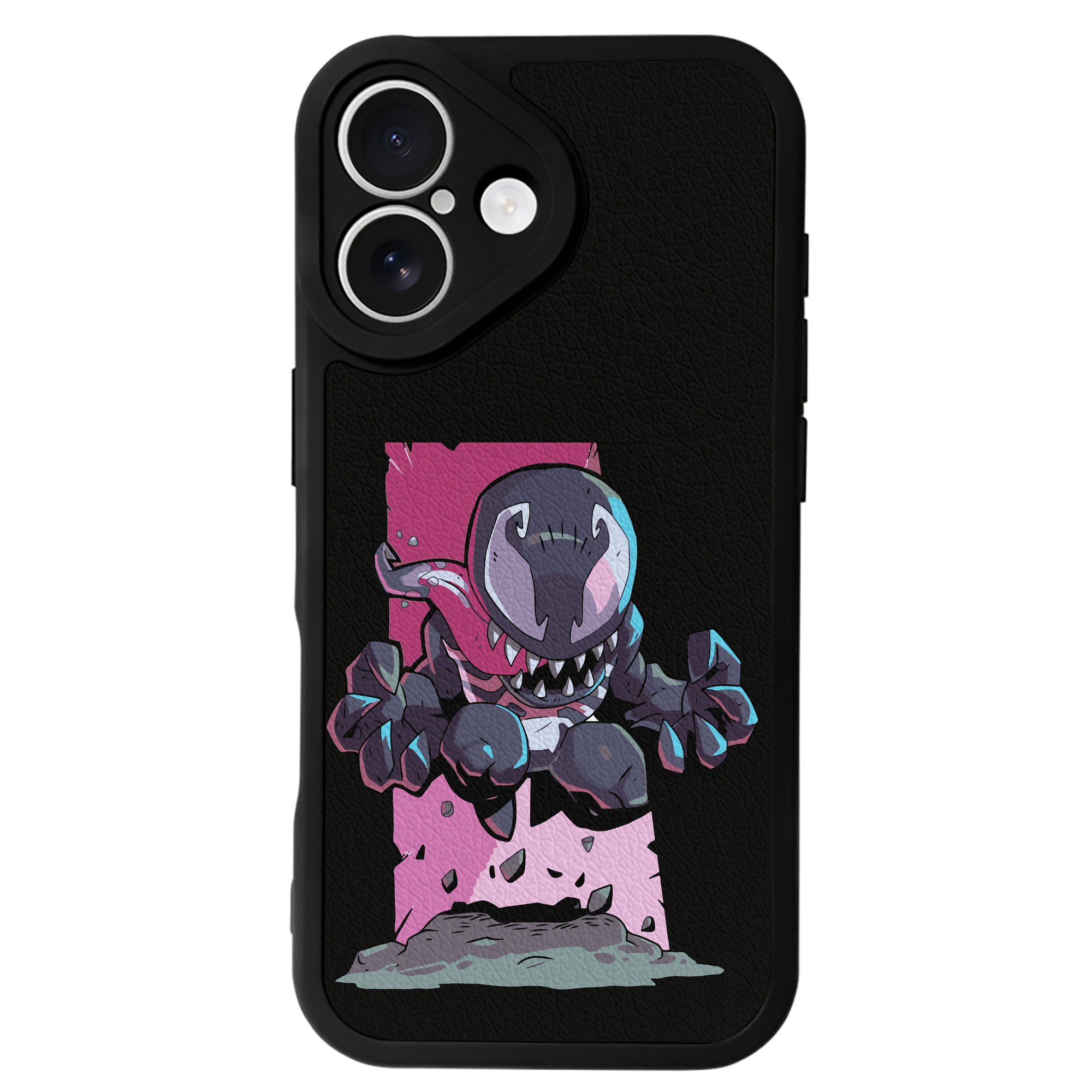（画像用） アベンジャーズ The Avengers 【iPhone 16シリーズ対応】シリコンスマホケース（レザー調） 材質：シリコン